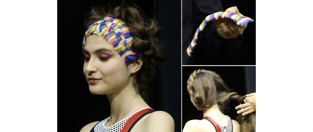 Hair-Headband vom Friseur