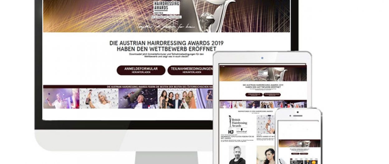 Screenshot Austrian Hairdressing Awards 2019