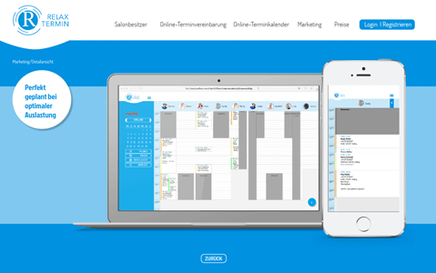 Online-Terminkalender RELAXTERMIN